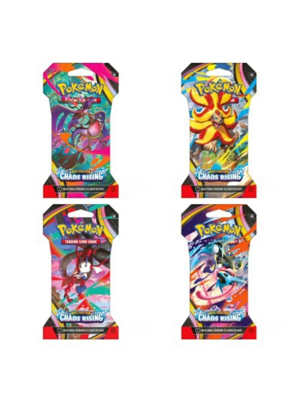 Pokemon Mega Evolution Chaos Rising Sleeved Booster Pack (Random)